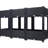47.2"X15.7"X27.7" Polypropylene Raised Garden Beds: Black, With Drainage System For Veggies, Flowers, Herbs, Simple Installation Steps Black Planter: 47.2"X15.7"X27.7", Included, Suitable Vegetable,-1751760230-1751760224