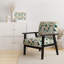 Artistic Whimsy Polka Dots Pattern - Upholstered Modern Accent Chair And Arm Chair_D-647751773-700776156