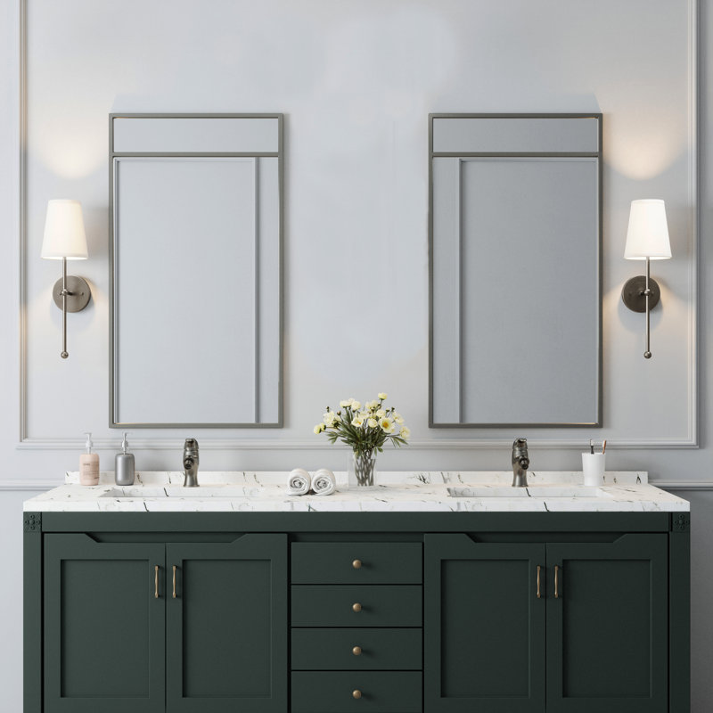 Éclairage pour meuble-lavabo à intensité variable Farfaglia, Nickel