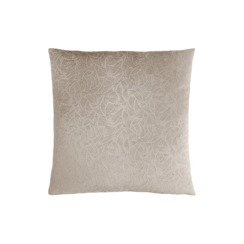 Taupe 18" x 18" Square Decorative Throw Pillow with Insert