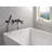 Two Handle Wall Mount Tub Filler Trim with Hand Shower-124954694