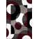 Amirr Geometric Burgundy/Grey/White Area Rug