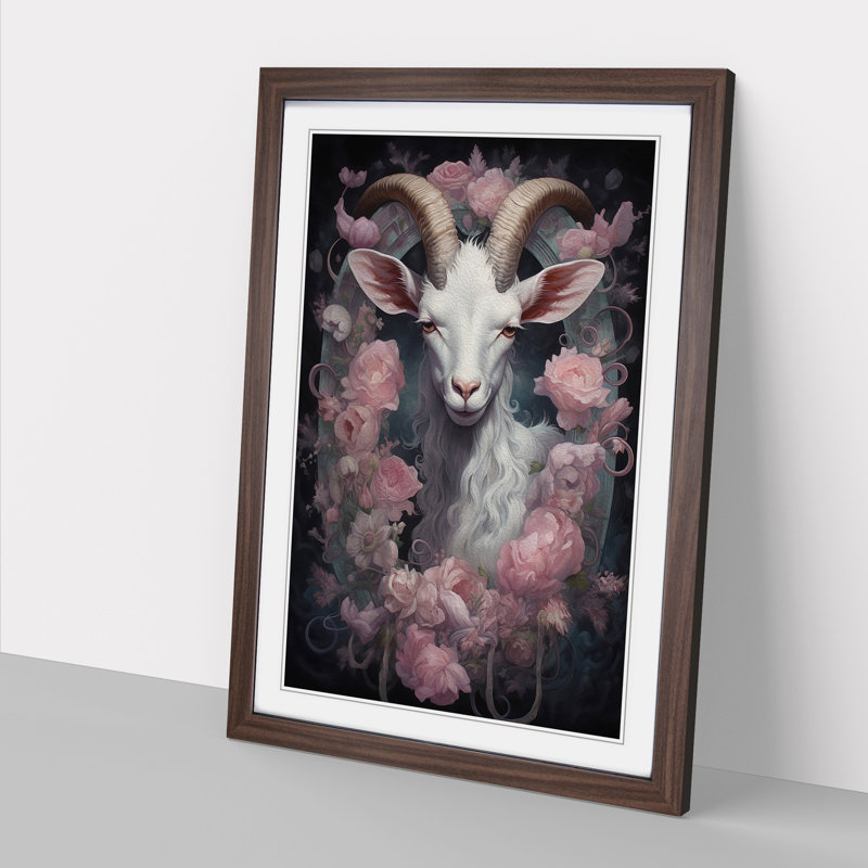 Goat Victorian - Framed Print
