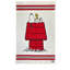Snoopy House Wool Throw Blanket