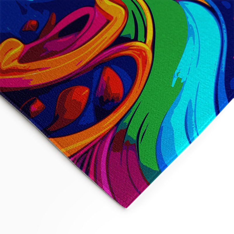 Tapis intérieur et extérieur Visionary Surge, Rectangle 1 pi 6 po x 2 pi 6 po