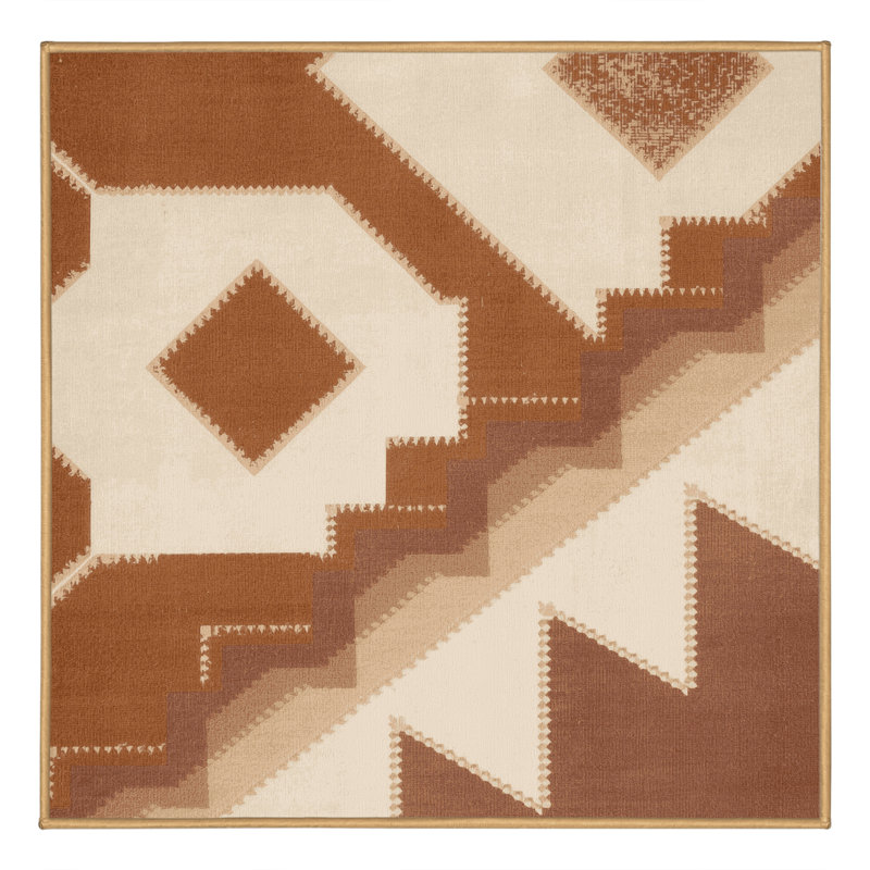 Tapis lavable à la machine Pauleth, Carré 3 pi