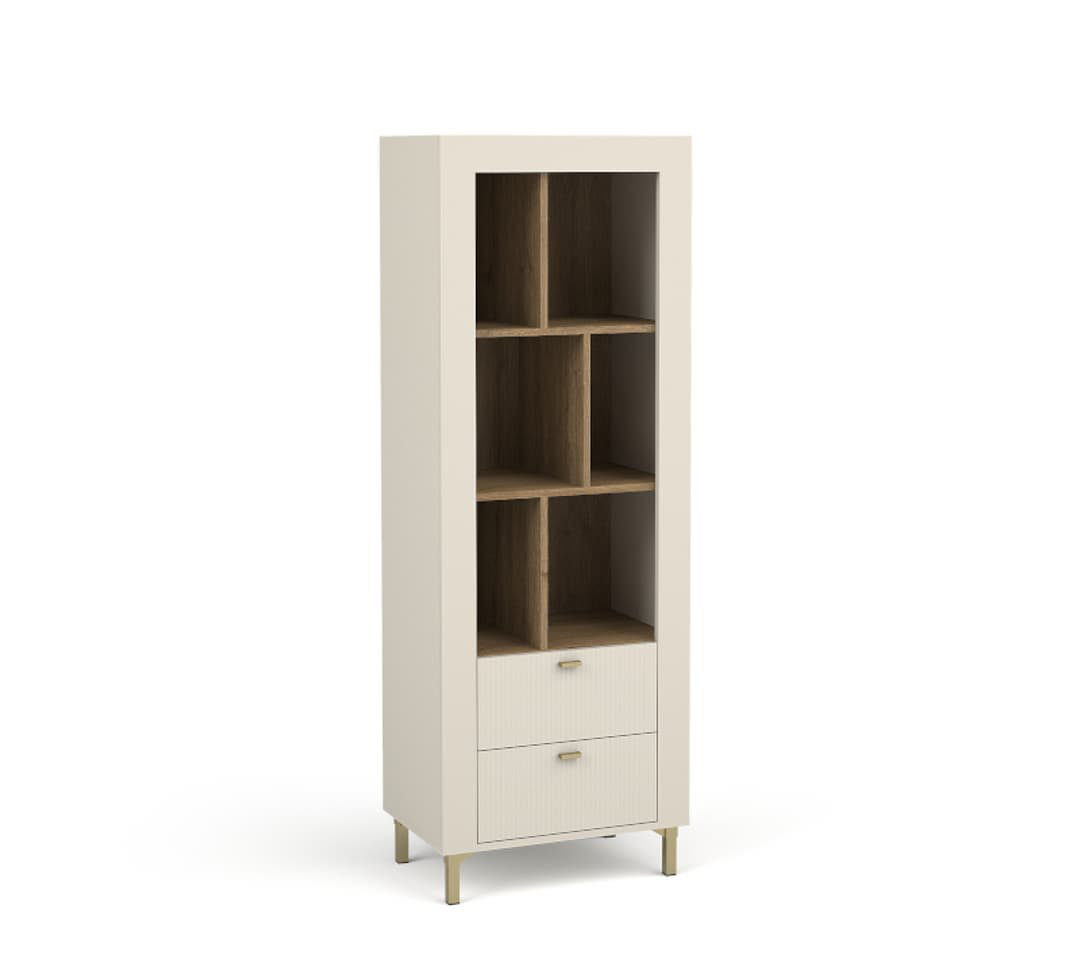 Ajeet 40cm H x 169cm W Library Bookcase Bookcase