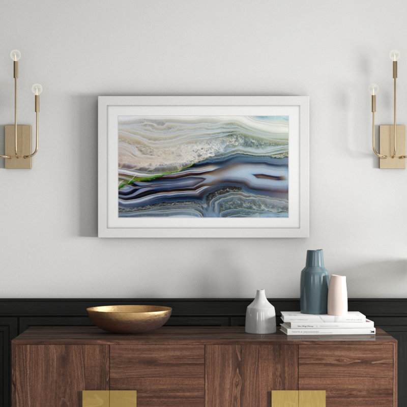 Crustations - Single Picture Frame Print, 61cm H x 91cm W x 3.81cm D