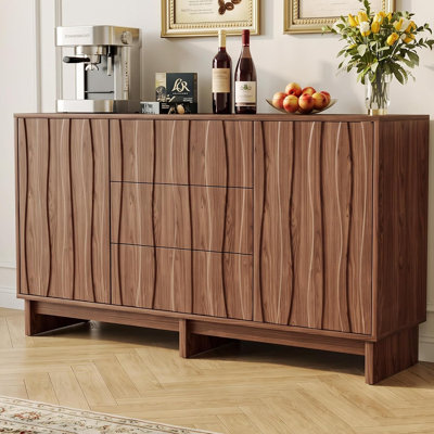 59''W 2-Door Sideboard with Adjustable Shelves