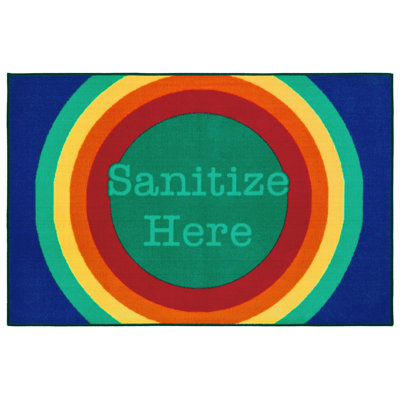 KID$Value Tufted Blue/Green/Red Area Rug