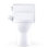 TOTO Redington WASHLET+ S2 One-Piece Elongated 1.28 GPF Universal Height Toilet with CEFIONTECT, Cotton White - MW6723346CEFG#01
