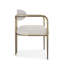 Chaise avec accoudoirs rembourrée Emphasis