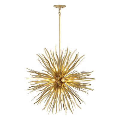 Killiam 12-Light Hubbs in Cavalier Gold