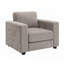 Fauteuil d'appoint surdimensionné avec accoudoirs larges-1508656371