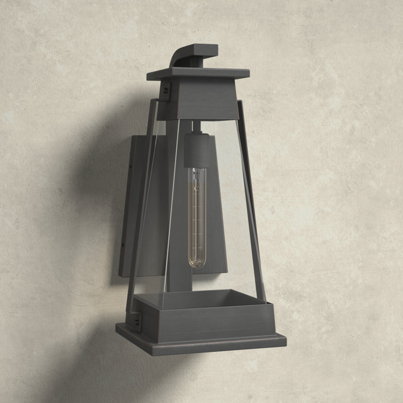 Outdoor Wall Light Black