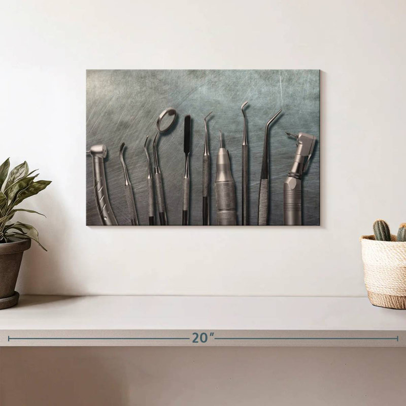 Outils dentaires Alcaraz, H 8 po x l 12 po