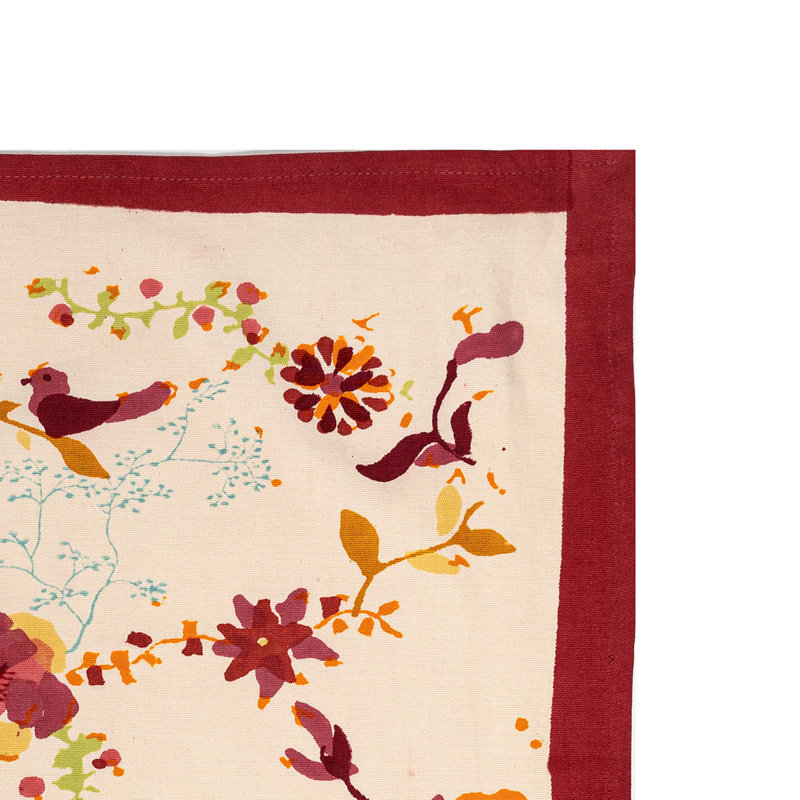 Treetop Cotton Floral Tea Towel