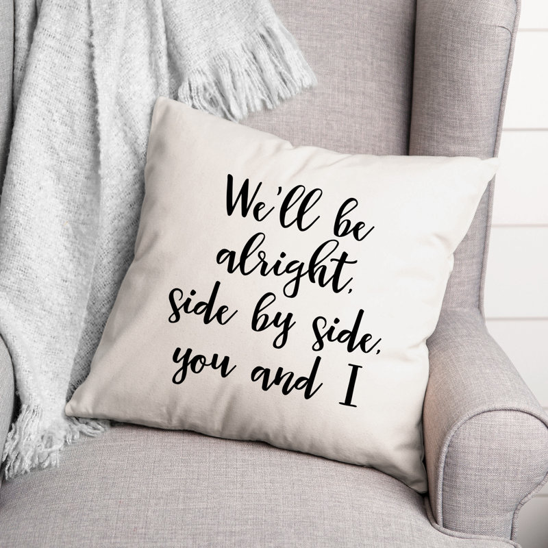 Coussin décoratif noir et blanc
