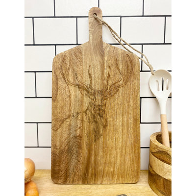 Engraved Stag Chopping Board