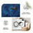 1PC Deep Navy Blue Abstract Distressed Watercolor Textured area rugs, Soft and Comfortable, easy-to-maintain, machine washable Indoor floor mat, suitable for living room, bedroom, dining area, patio, entryway, Home Decor, Outdoor Decor.-1190063447