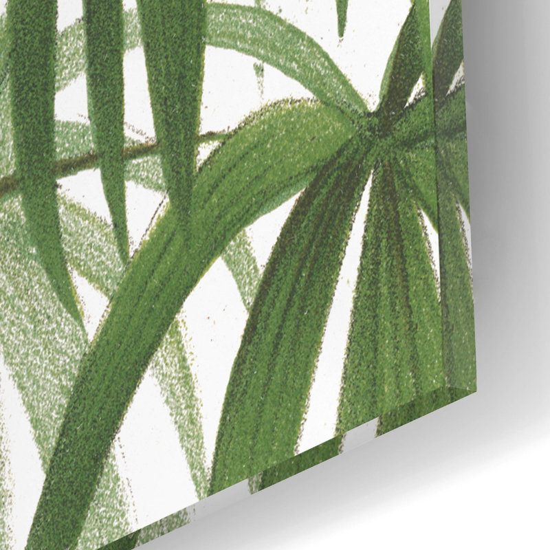  «Riviera Palms 2 C» par Wild Apple Portfolio, art mural en verre, 12 po x 16 po