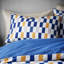 Oblong Checkerboard 200 Thread Count Cotton Duvet Cover Set-96025987