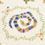 Schumacher X Backdrop Reptilia Embroidery Fabric