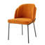Ensemble de 2 chaises de salle à manger beiges et brunes, sièges de cuisine ou de salle à manger modernes (Note: légère variation de couleur due à l'éclairage)-1054510304-1054510307