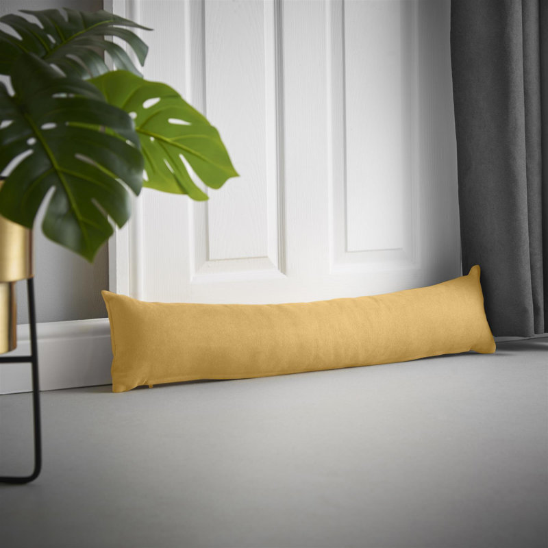 Nalaiyah Fabric Draught Excluder, Ochre