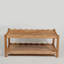 Table basse avec centre et tablette