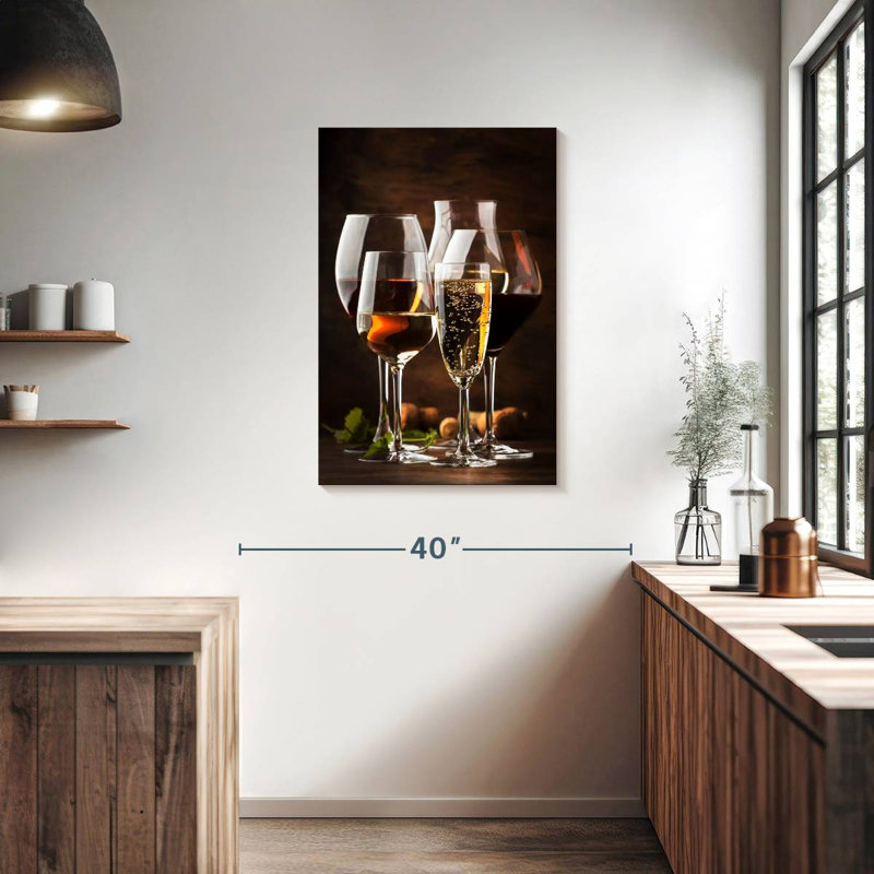 Yarlin Variety Of Wine, 36" H x 24" W