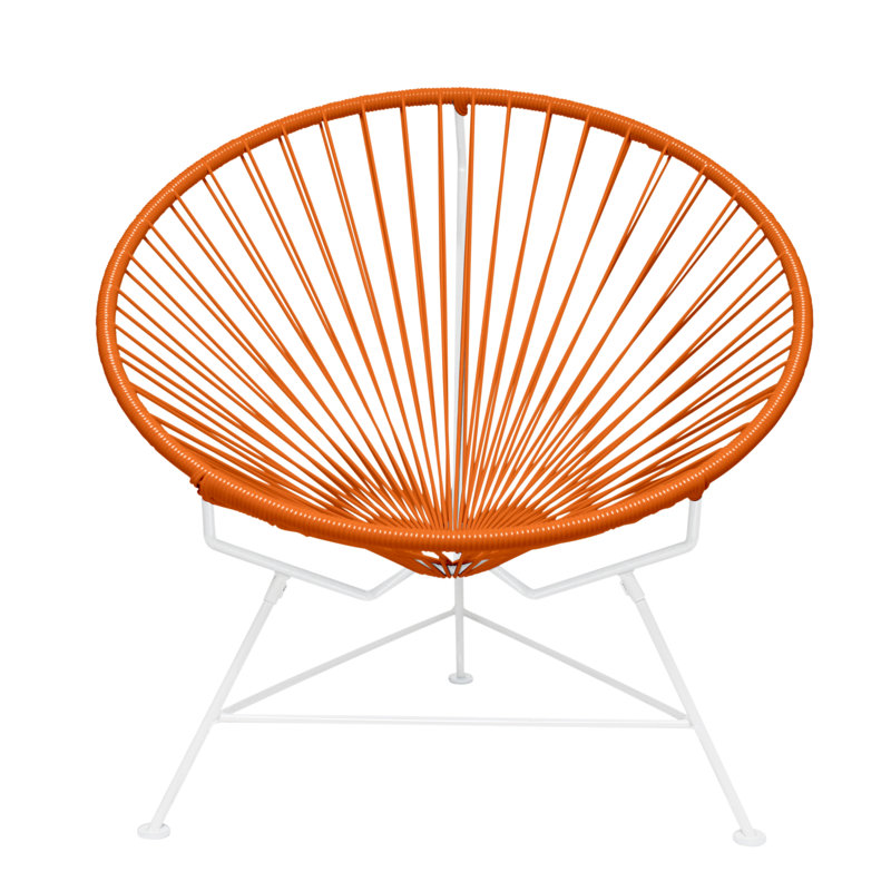 Méridienne Innit, Orange / blanc