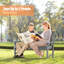 Banc de jardin en PEHD Aninye