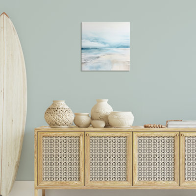 Abstract Modern Shoreline Canvas Wall Art by Irena Orlov