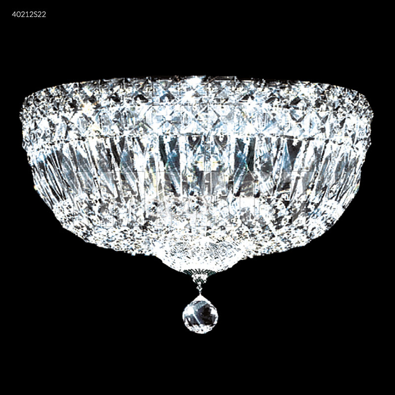 Plafonnier encastré en cristal, H 9 po x l 12 po x P 12 po