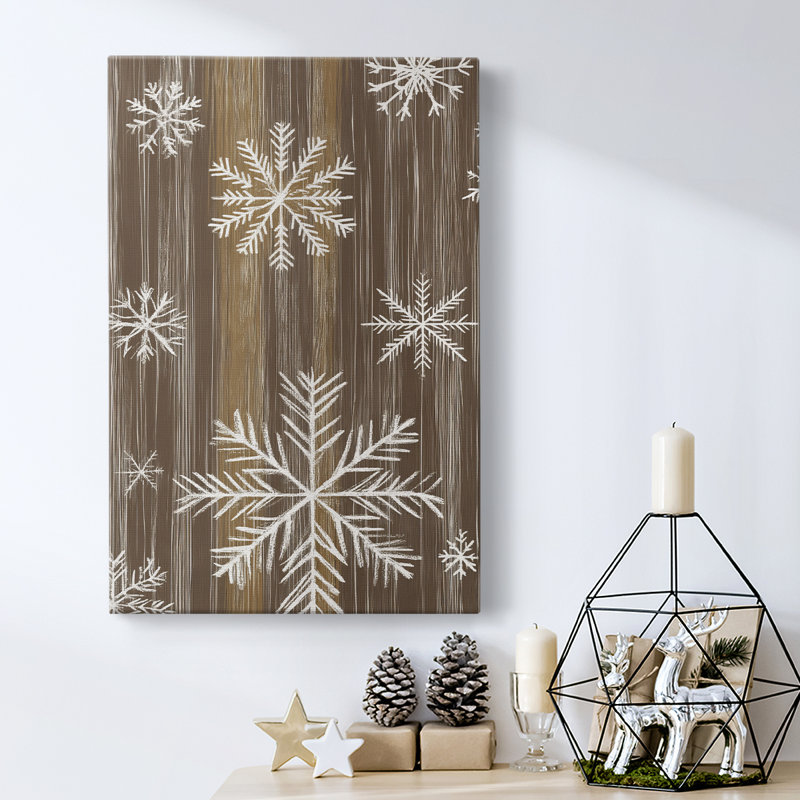 Art des Fêtes de Noël - Toile tendue avec châssis XXI, H 27 po x l 18 po