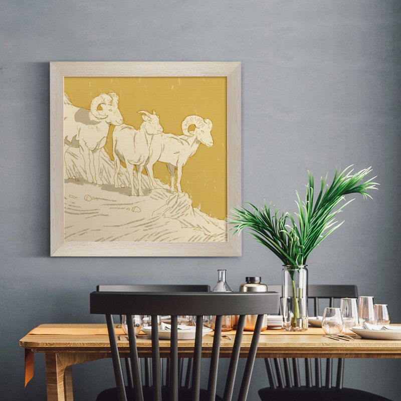 Mixed signaux VIII-impression sur toile encadrée, H 27,5 po x l 27,5 po x P 1,5 po, Cadre blanc
