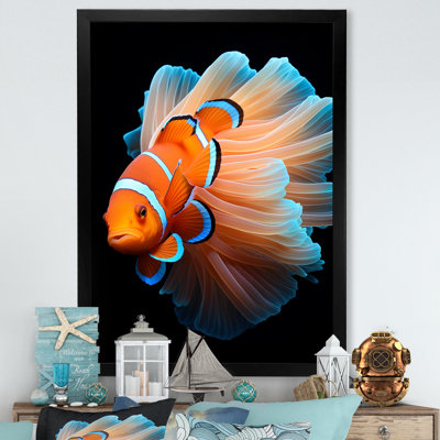" Orange Clownfish Portrait I "