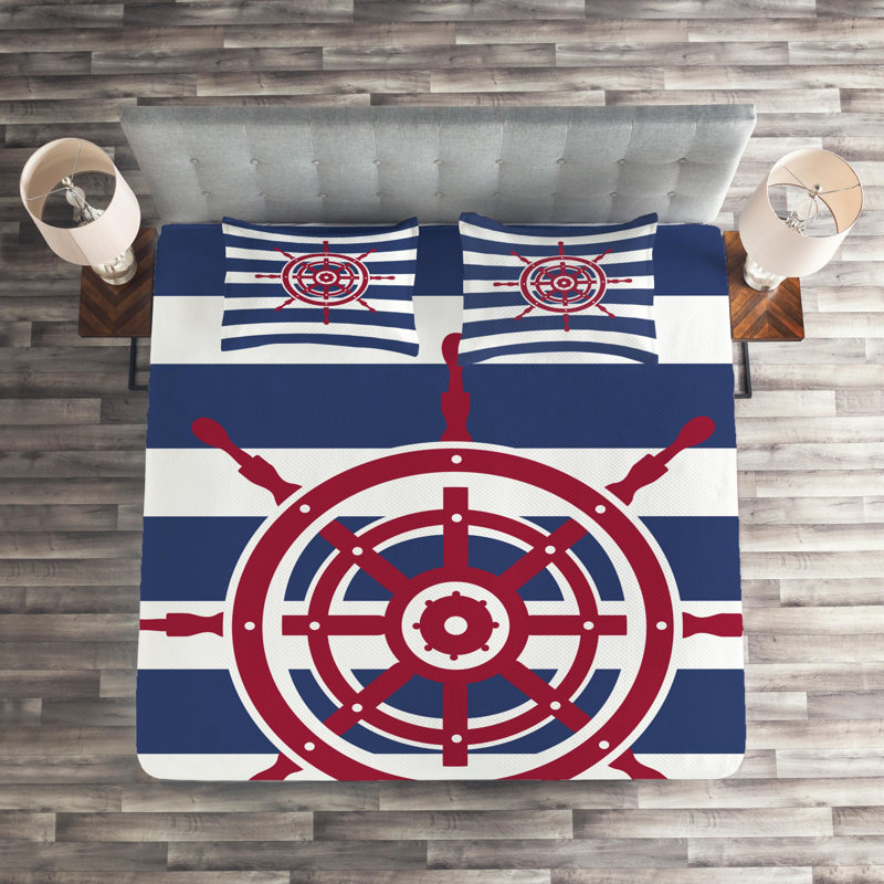 Coastal Polyester Coverlet