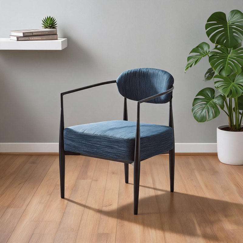 Fauteuil d'appoint rembourré Mid-Century