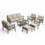 7-Piece Metal Patio Furniture Set-2101789787
