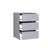 Aashka 51cm Wide 3 -Drawer Steel File Cabinet