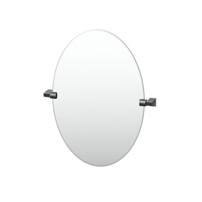 A-Line Wall Mounted Frameless Bathroom Vanity Mirror | Pivot Wall Mirror