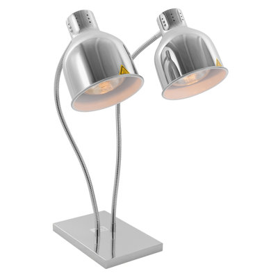 500W 2-Head Food Warming Lamp