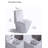Yingze Modern One-Piece Elongated Toilet, Dual Flush 1.1/1.6 GPF, Chair Height with Soft-Close Seat-91358195