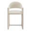 Tabouret de comptoir en velours 37 po Talab Performance-406623765-406623767