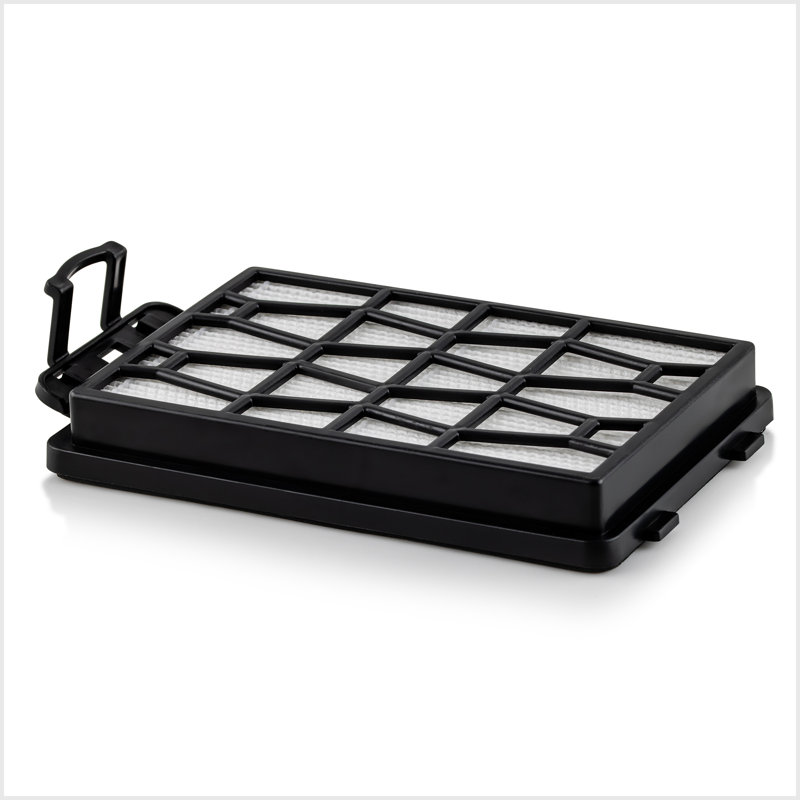 OVENTE Replacement HEPA Filter for ST1600B Vacuum Cleaner, Efficiently Trap Small Particles, Easy to Remove and Install, Black ACPST16712