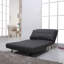 Mikaylin Twin 101cm Faux Leather Convertible Sofa-11023563