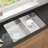 Two Bowls Stainless Steel New Kitchen Bar Sink-96905554