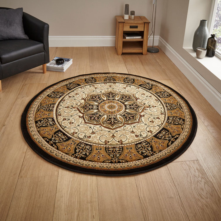 Waynesburg Flatweave Black/Cream Area Rug